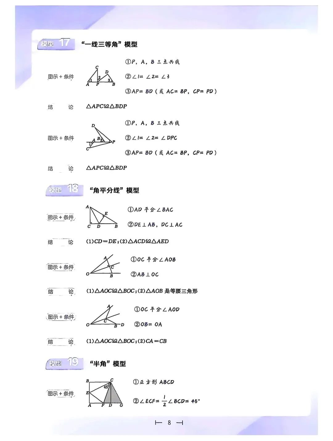 2026中考数学58个几何模型 第8张