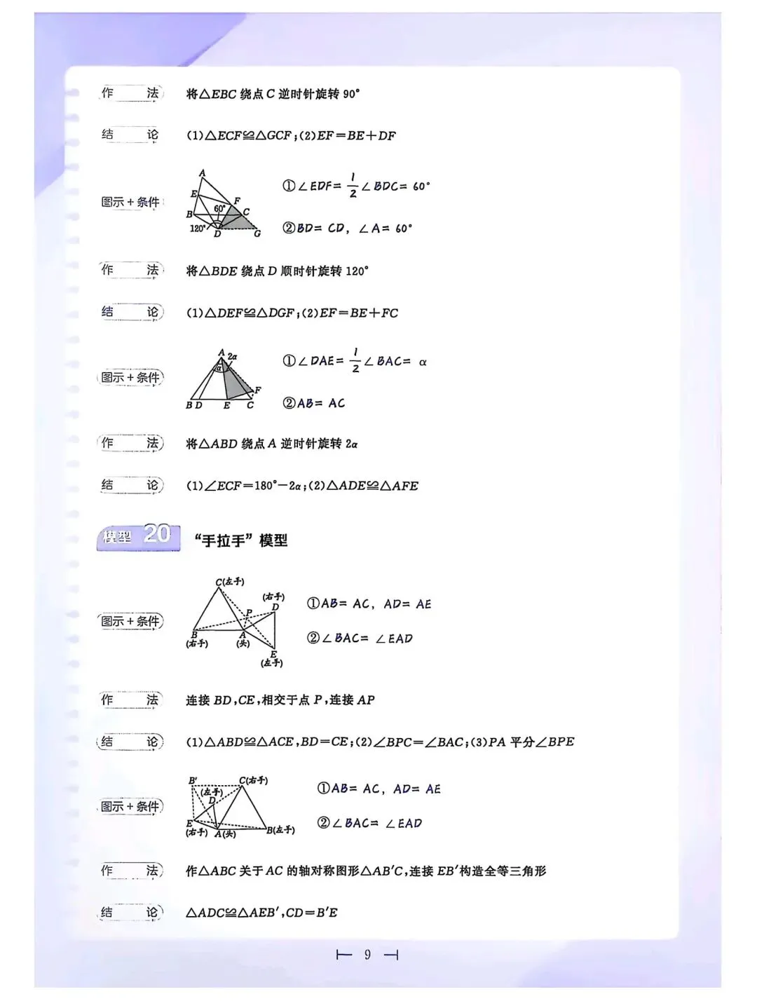 2026中考数学58个几何模型 第9张