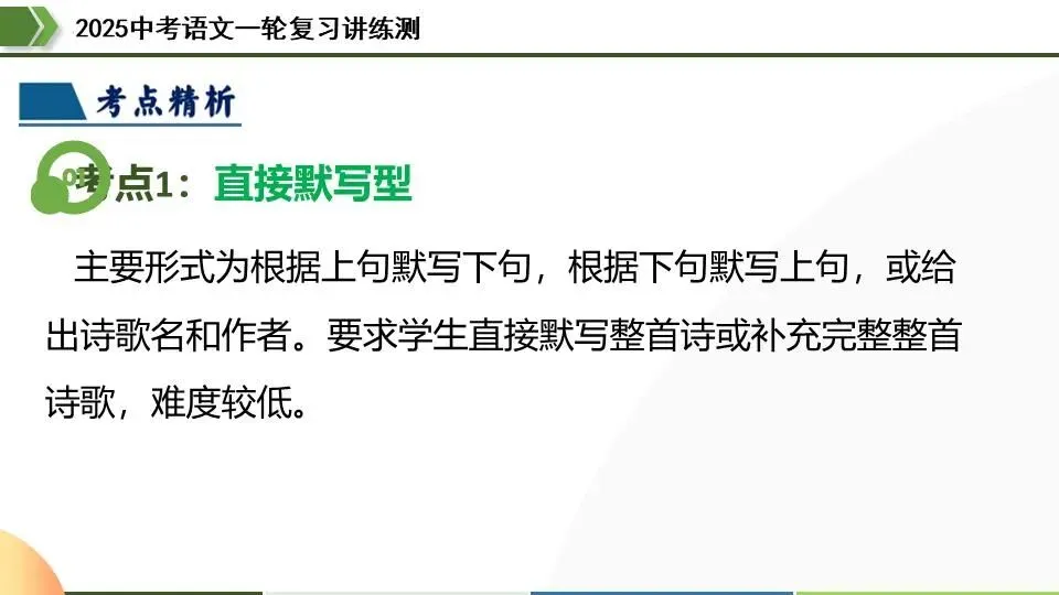 中考语文第一轮复习:06名句名篇默写 第16张
