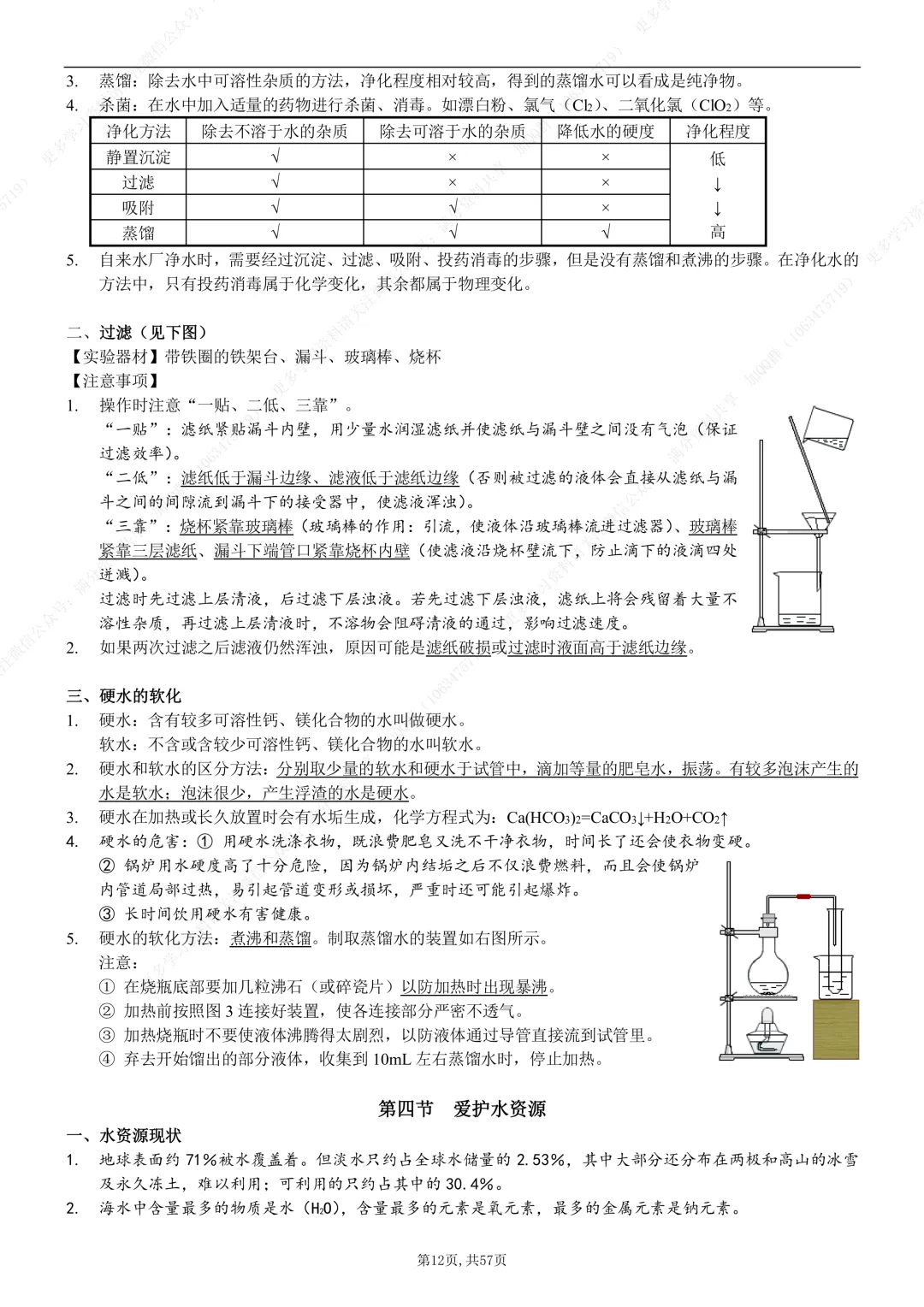 【初中化学】2026初中化学中考总复习知识总结,电子版可打印 第13张