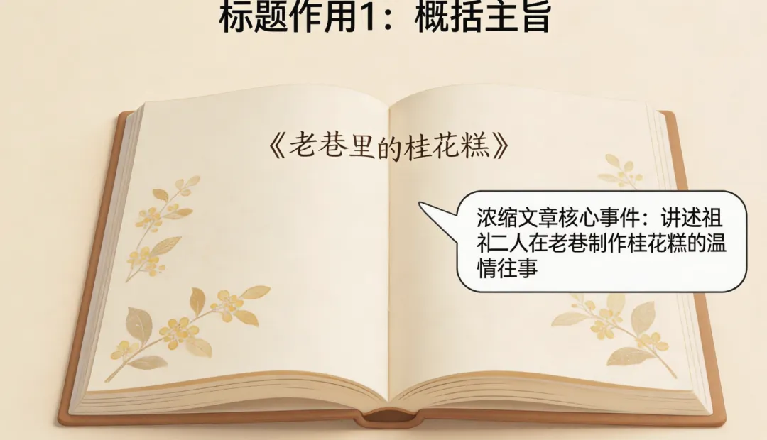 中考语文复习易错集——易错点05记叙文阅读之标题的作用 第2张