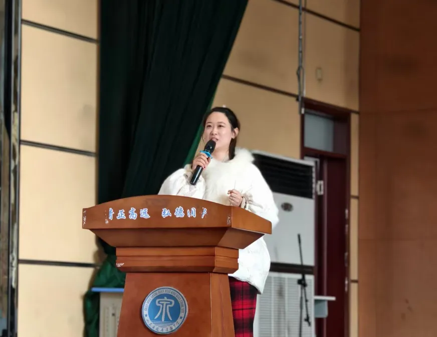 决战中考,为梦想而战!冠县清泉街道办事处中学2023级中考誓师大会 第7张