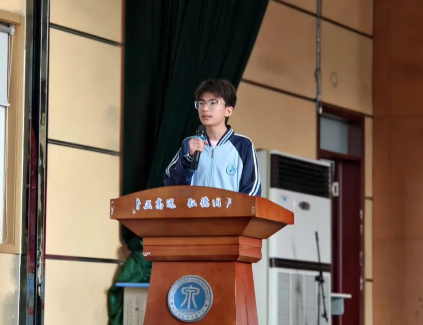 决战中考,为梦想而战!冠县清泉街道办事处中学2023级中考誓师大会 第9张