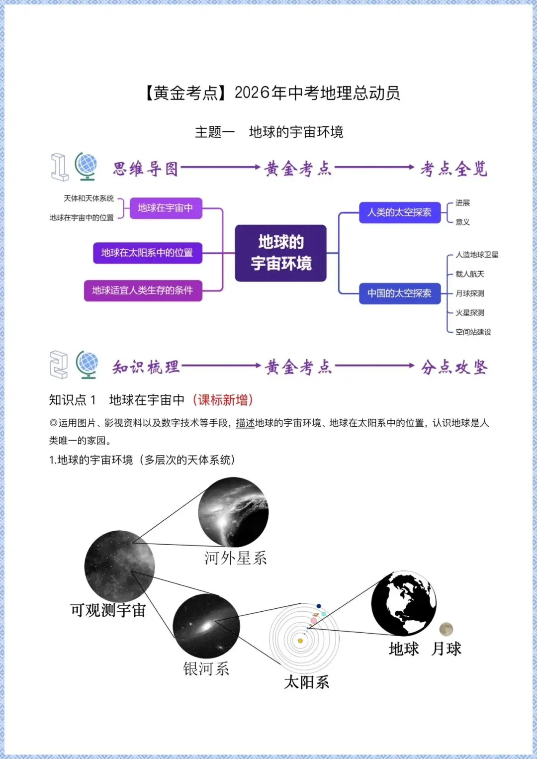 备战中考|2026新版【地理会考】中考专项练习(全国通用)学生版+解案解释版,可下载打印! 第16张