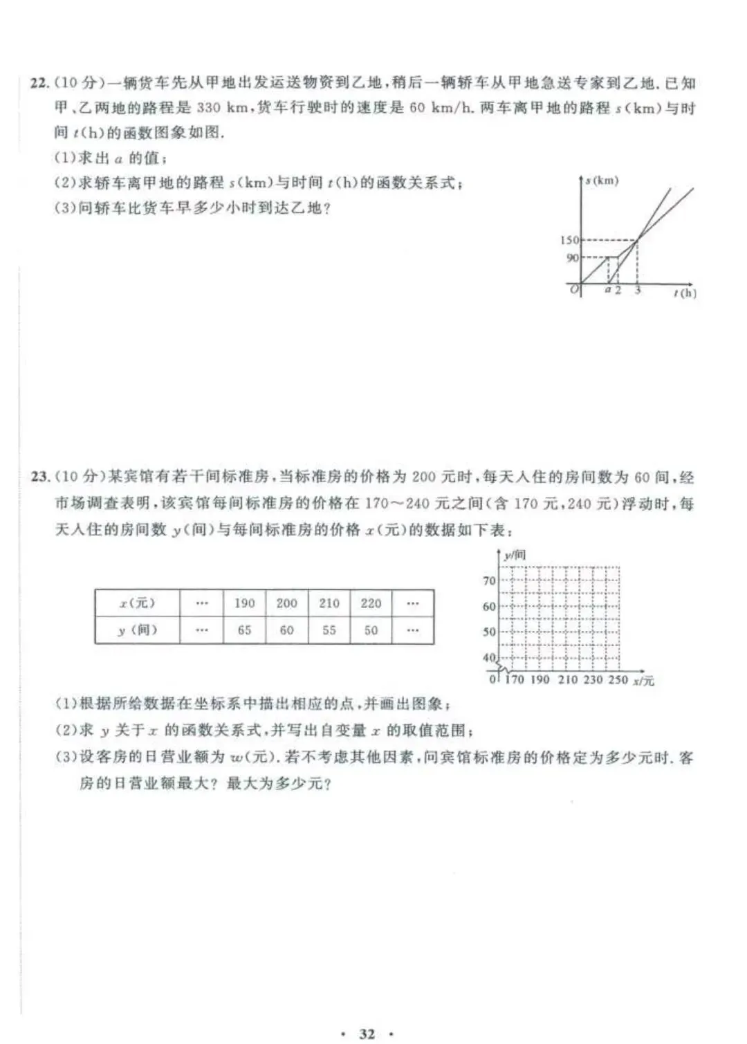 中考数学兜底小卷 第32张