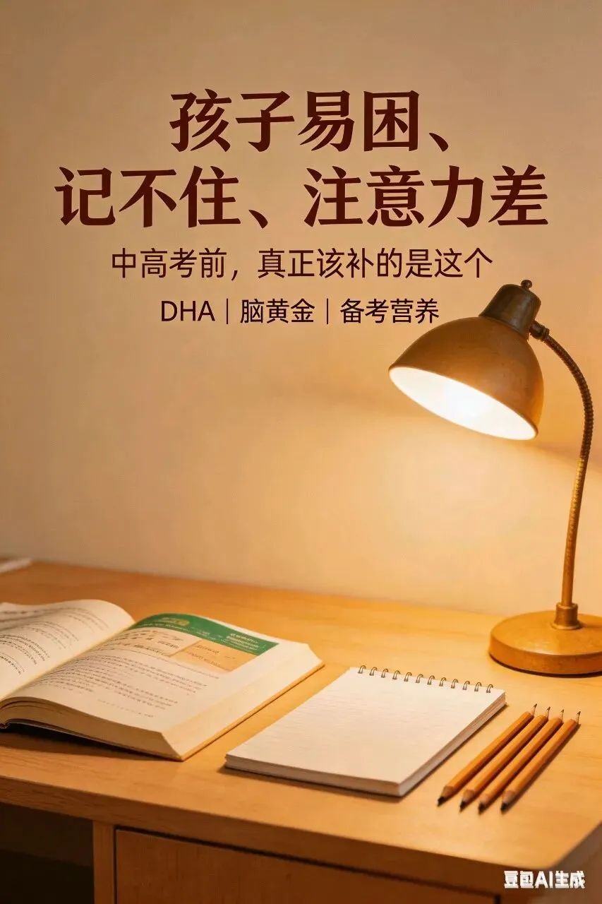 中考高考在即:孩子易困、记不住、注意力差,真正该补的是这个! 第1张