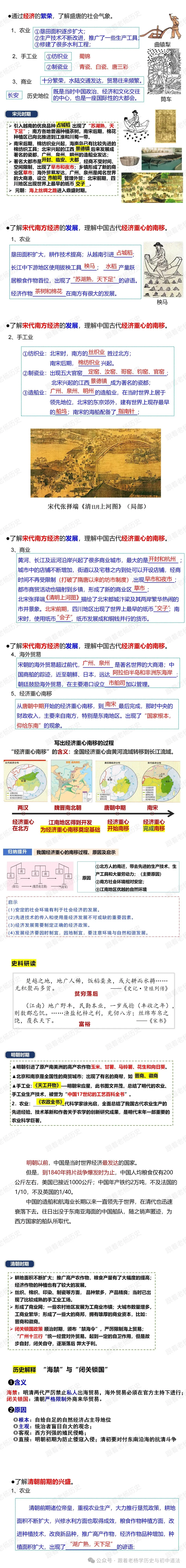 (2期)中考历史二轮专题复习课件 || 中国古代经济【教师教学版】 第4张