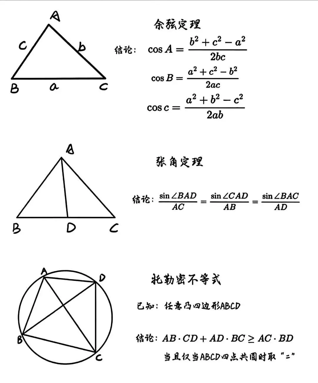 中考数学 | 初中常用的二次结论(定理、公式) 第5张