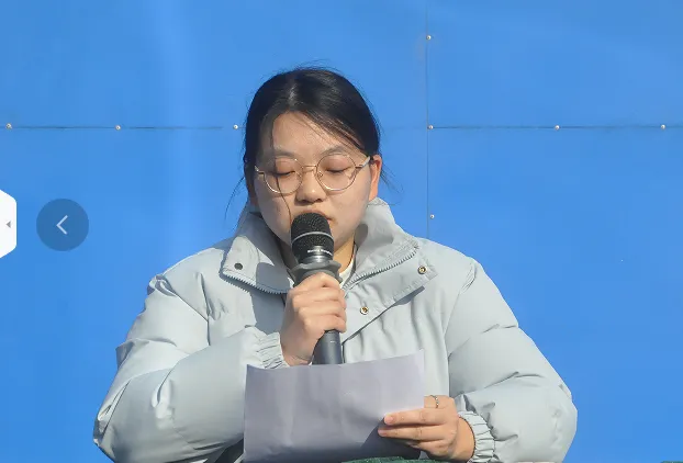 百日磨剑志凌云 策马扬鞭向中考——乐吾学校举行2026届初三百日誓师大会 第6张