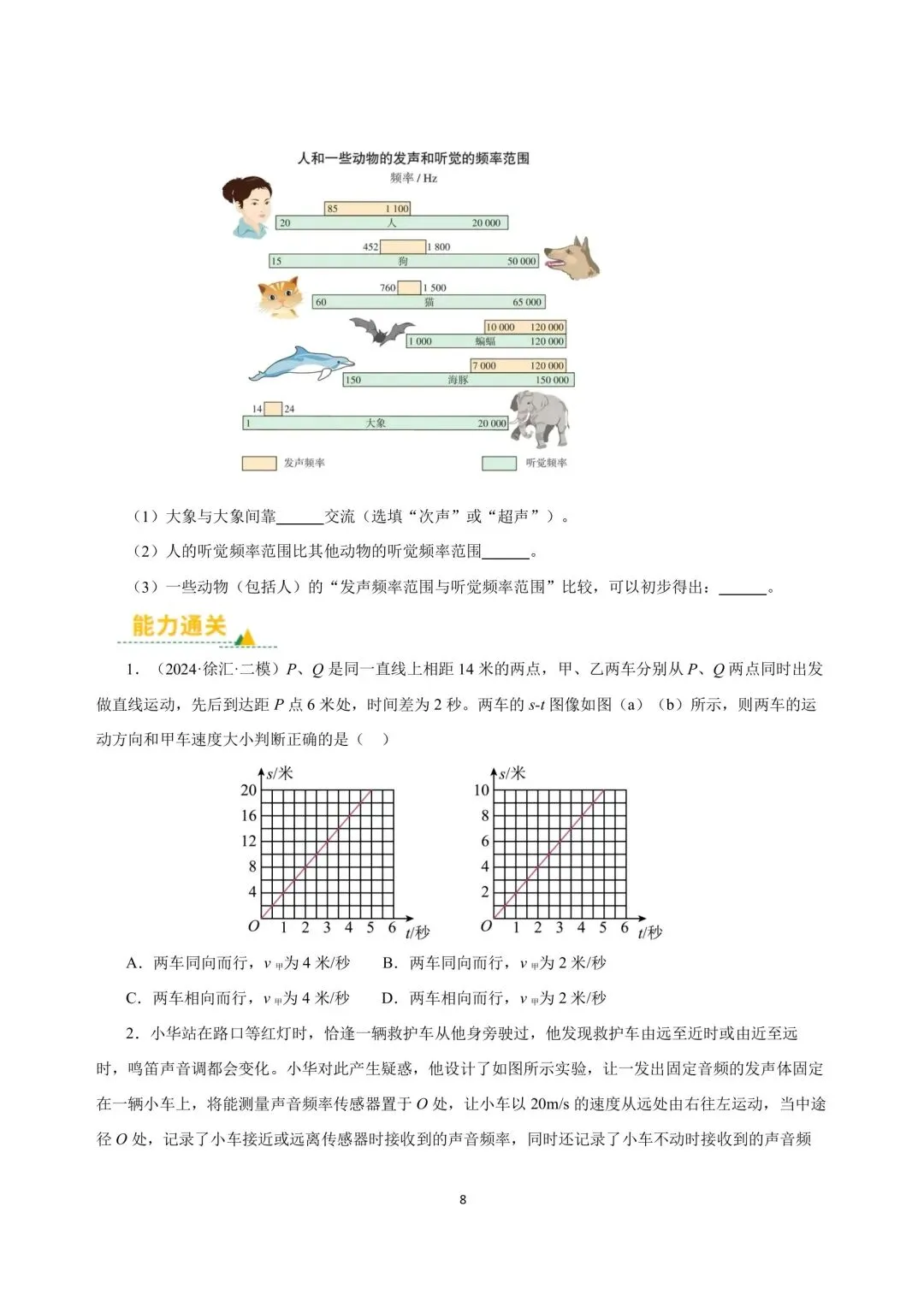 中考物理冲刺复习专题01 第8张