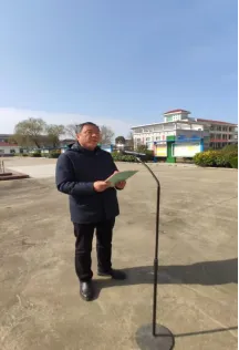 【庆丰教育】百日砺剑 决胜中考——建湖县庆丰中学隆重举行2026届百日冲刺誓师大会 第7张