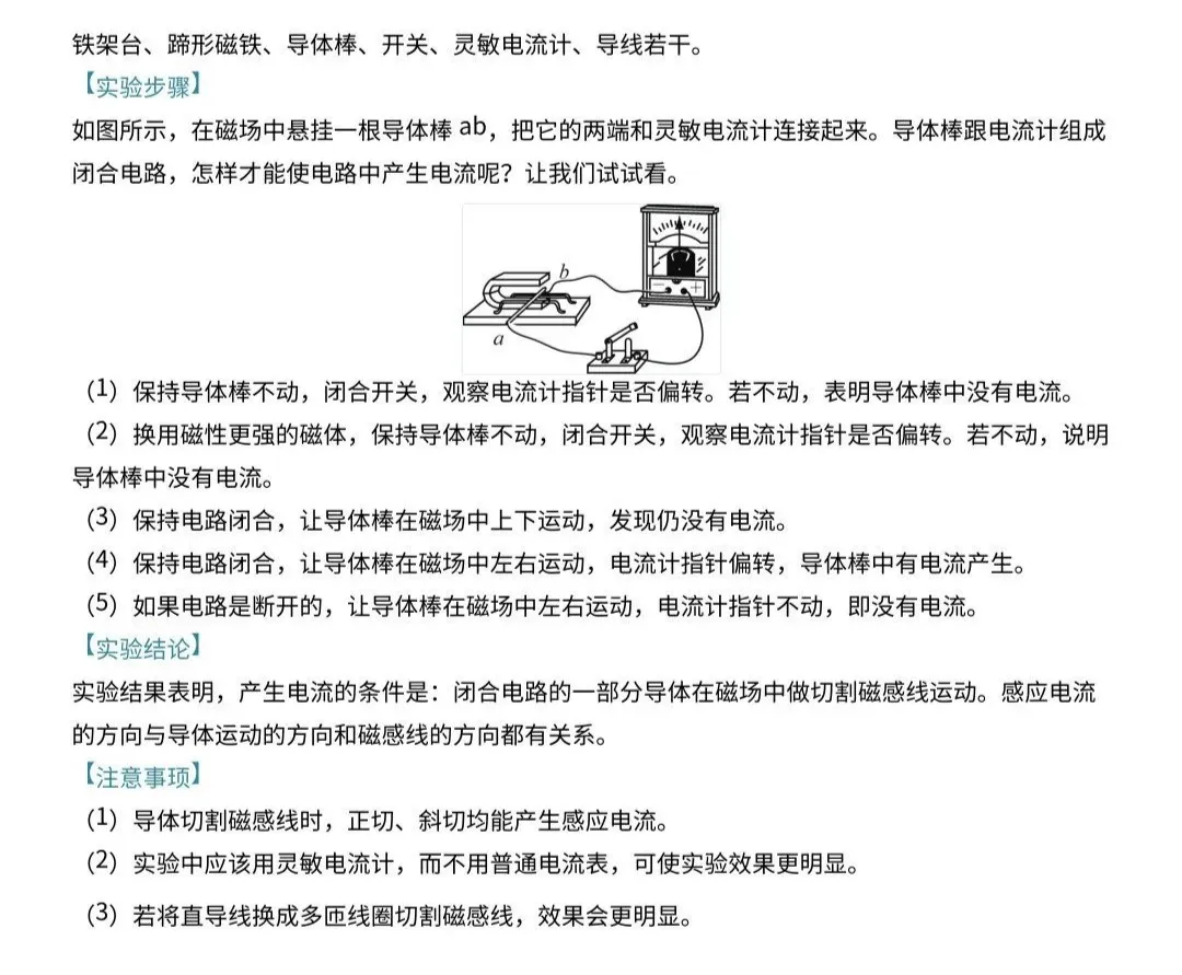 物理实验专题 | 中考15个实验大汇总来啦! 第21张