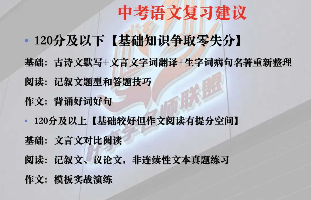 中考倒计时100天冲刺计划 第4张