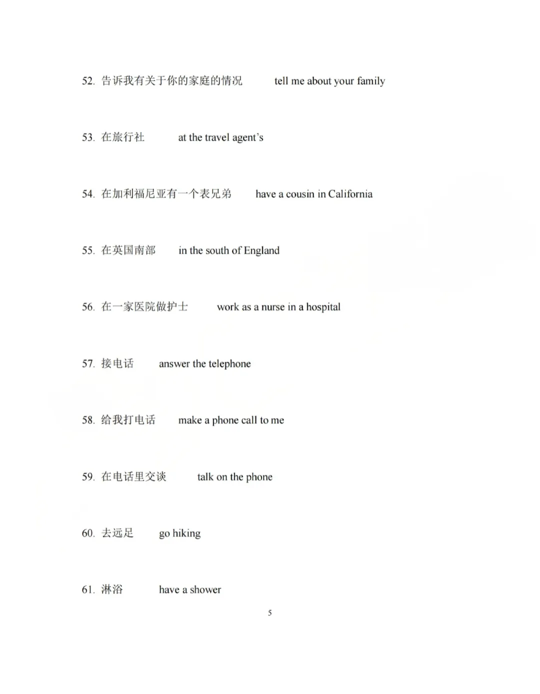 上外附中英语中考衔接语法、词形转换、句型转换、初中英语词组综合汇编 第11张