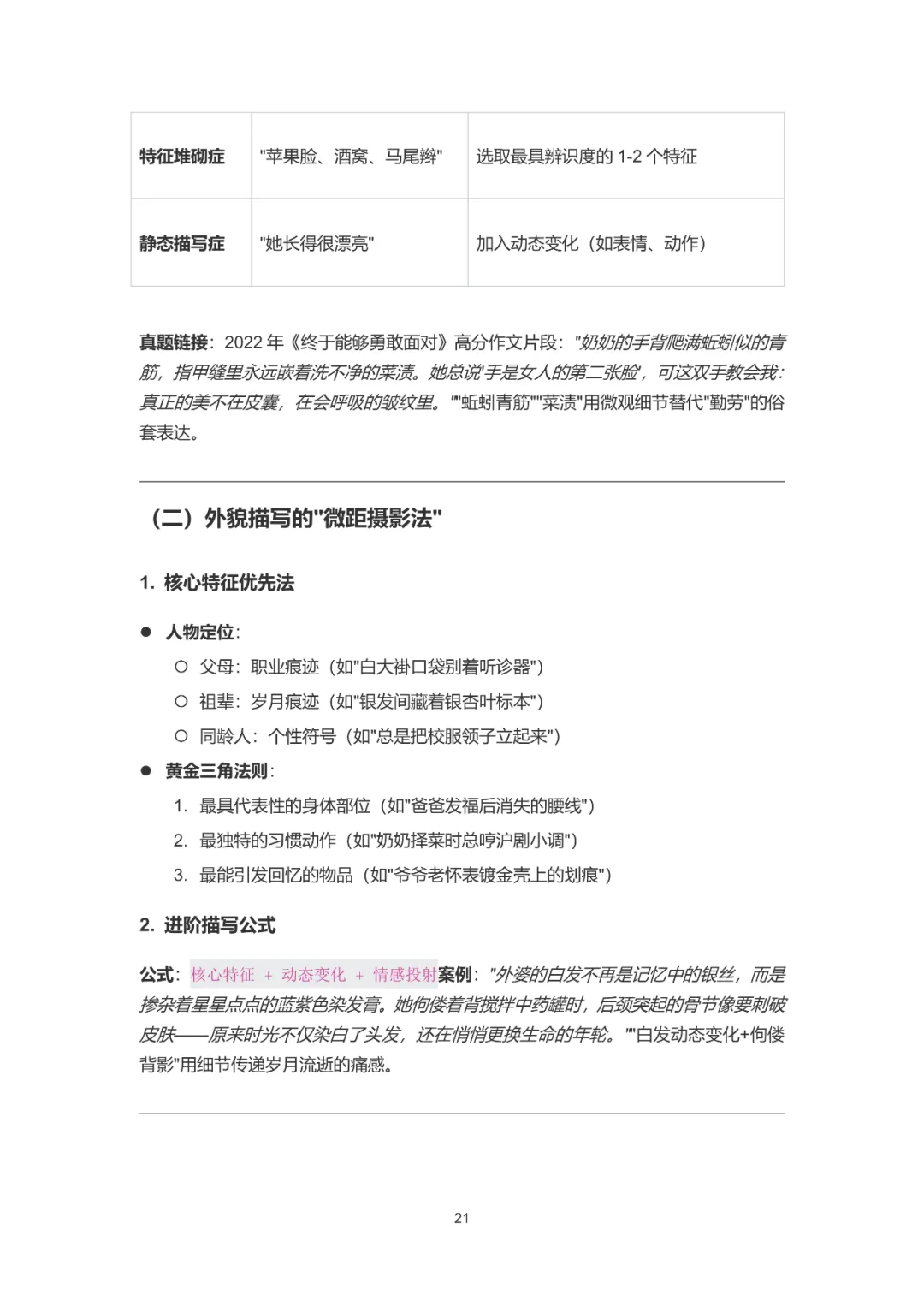 【华育】上海中考语文满分作文分类素材汇编&60天作文阶梯训练 第50张