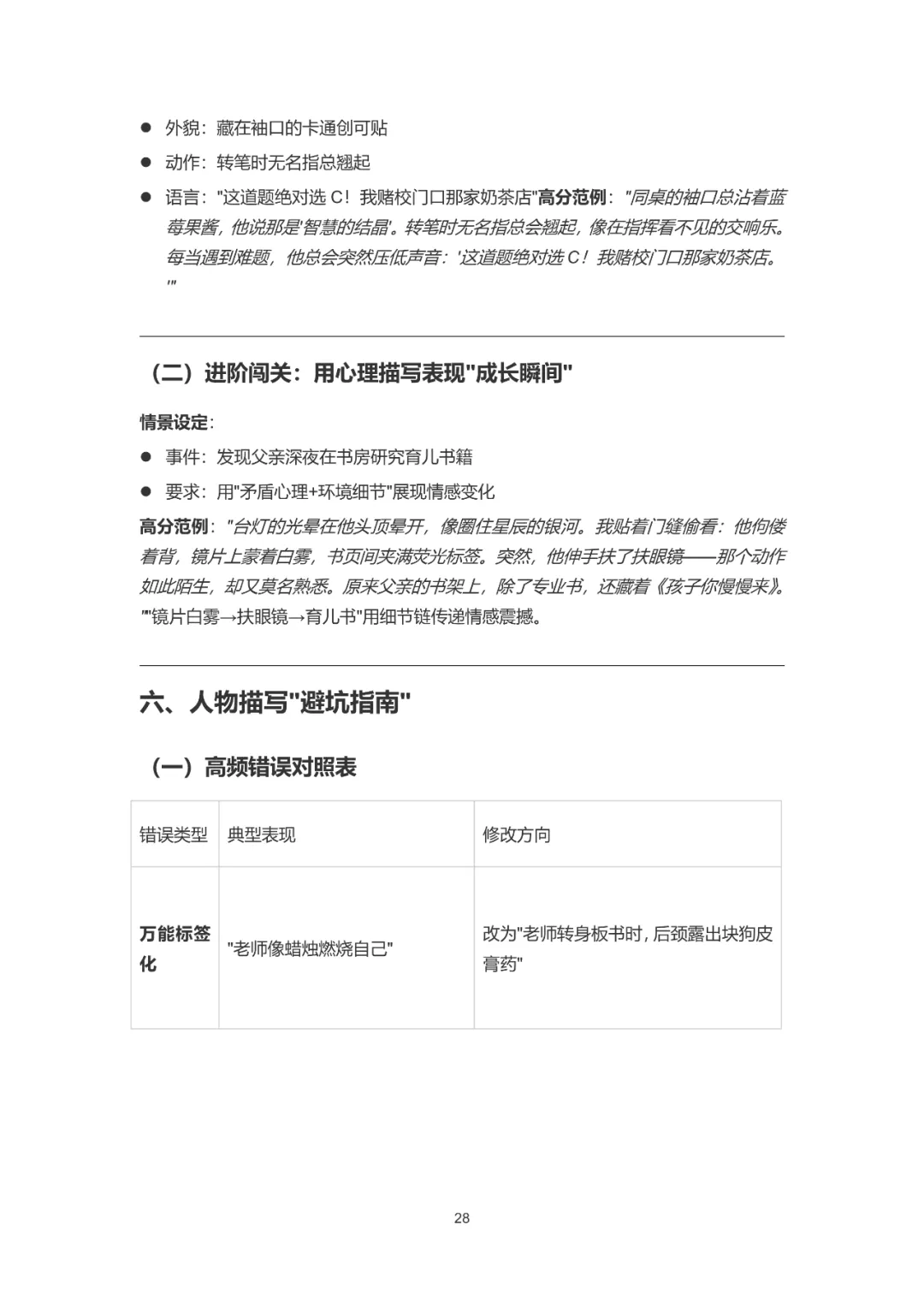 【华育】上海中考语文满分作文分类素材汇编&60天作文阶梯训练 第57张