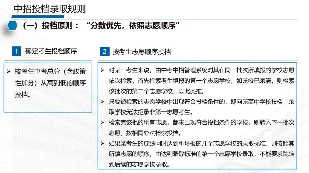 【中考】2026深圳中考志愿录取规则!附:填报范围及数量! 第2张