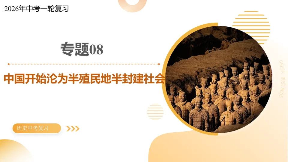 【中考复习】|专题08:中国开始沦为半殖民地半封建社会 第2张