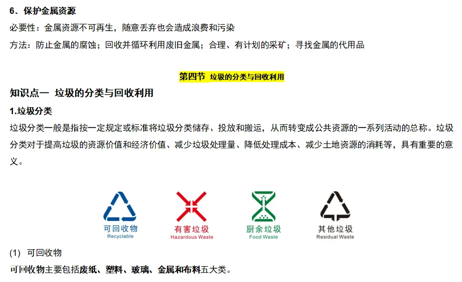 2026年中考化学复习知识点——金属 第18张