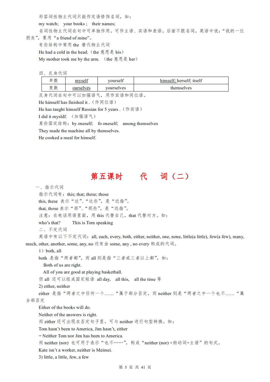 【中考专栏】2026年中考英语语法知识点归纳大全 第7张