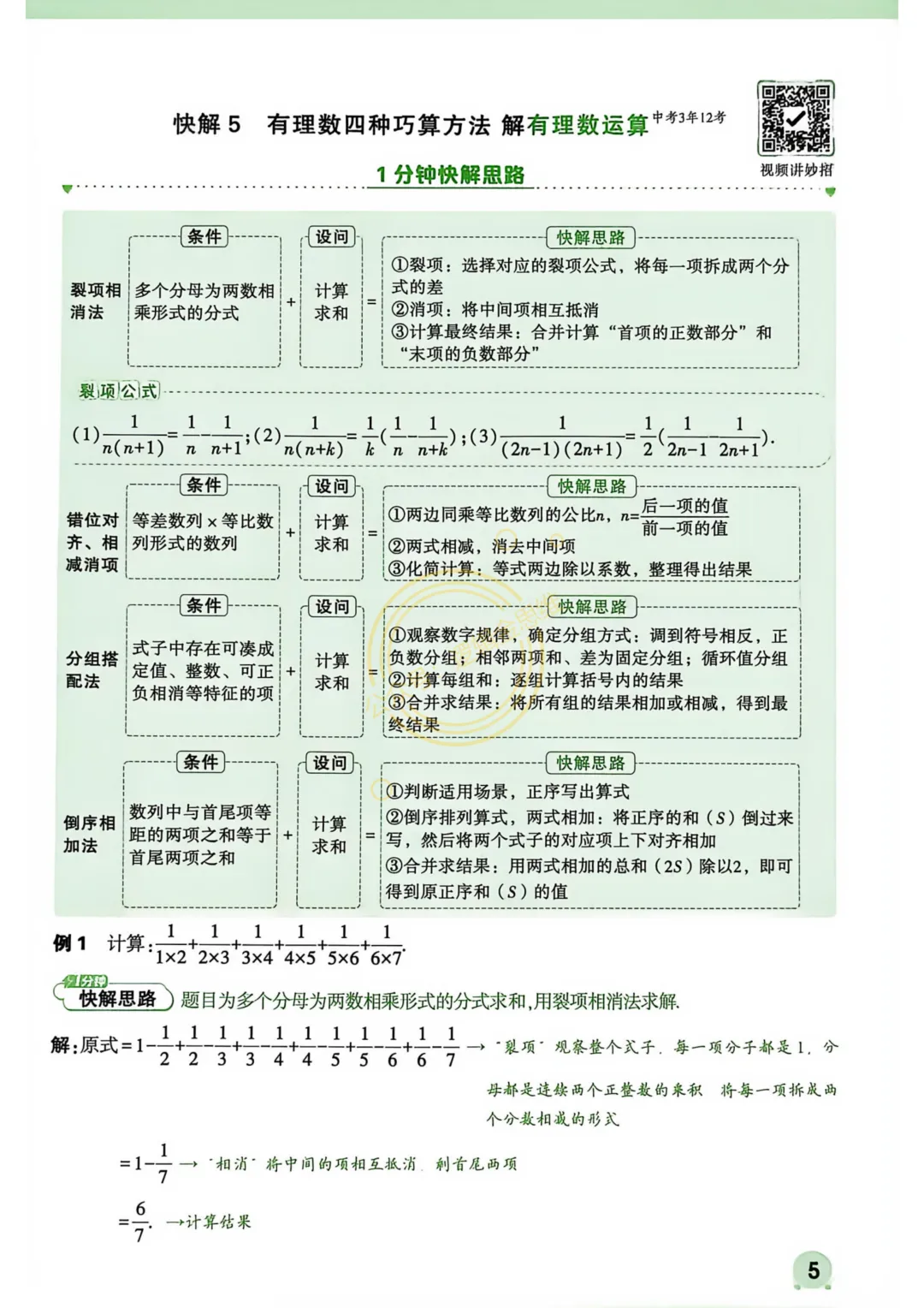 中考复习专题--七年级部分 第5张