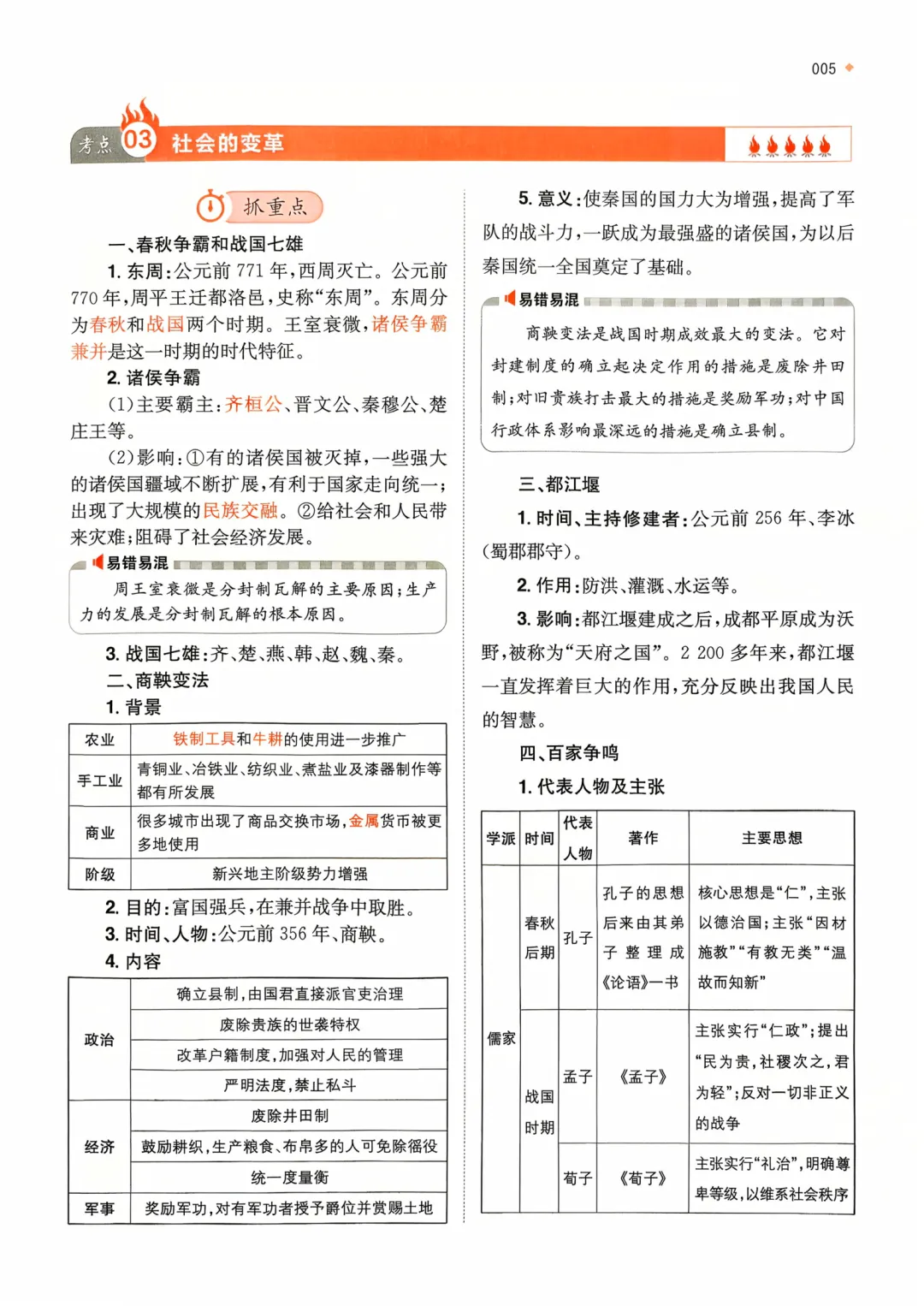 【2026中考历史】核心考点强化练习,含答案,可免费下载打印 第9张