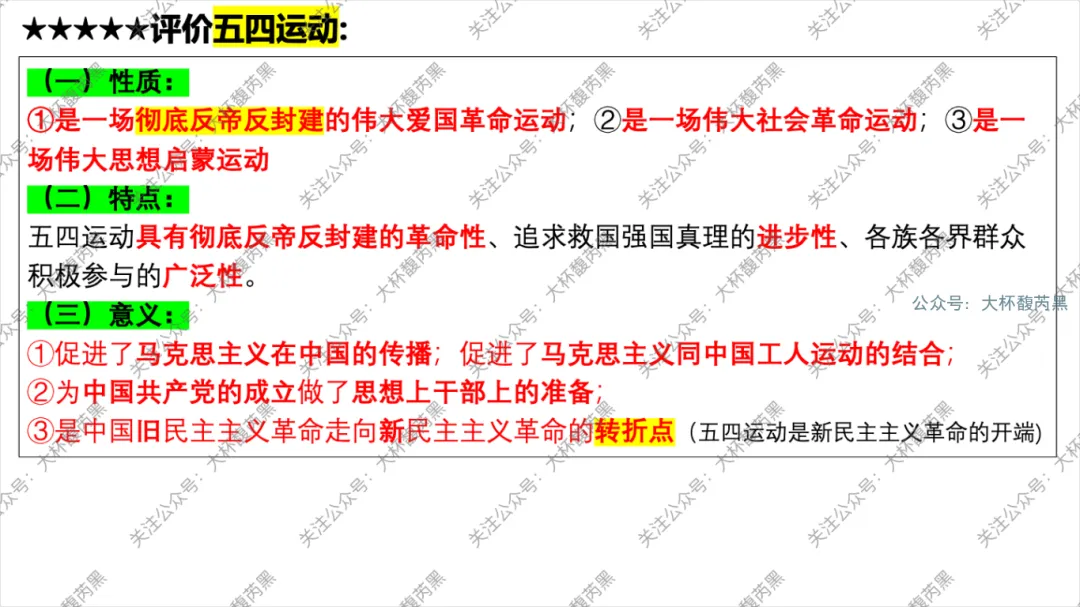 26中考复习|八上历史专题复习课件 重要表格梳理 第5张
