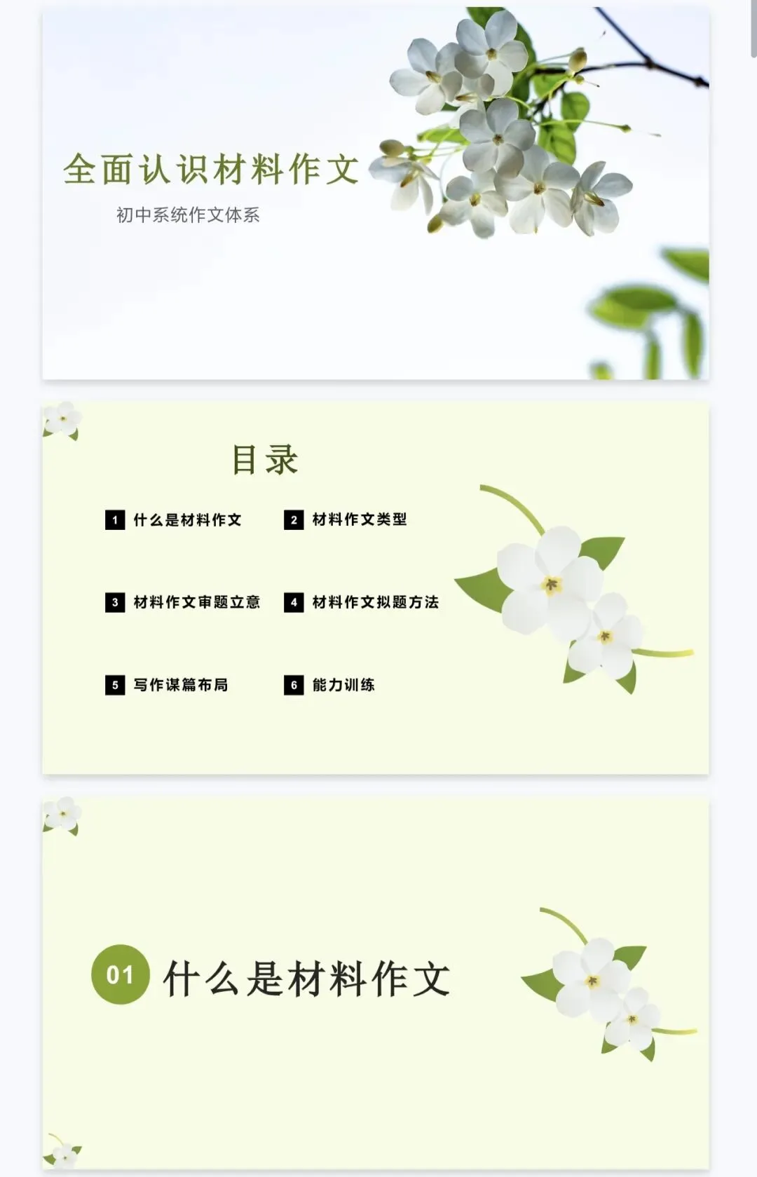 中考,中考作文,系统提升20讲(全) 第10张