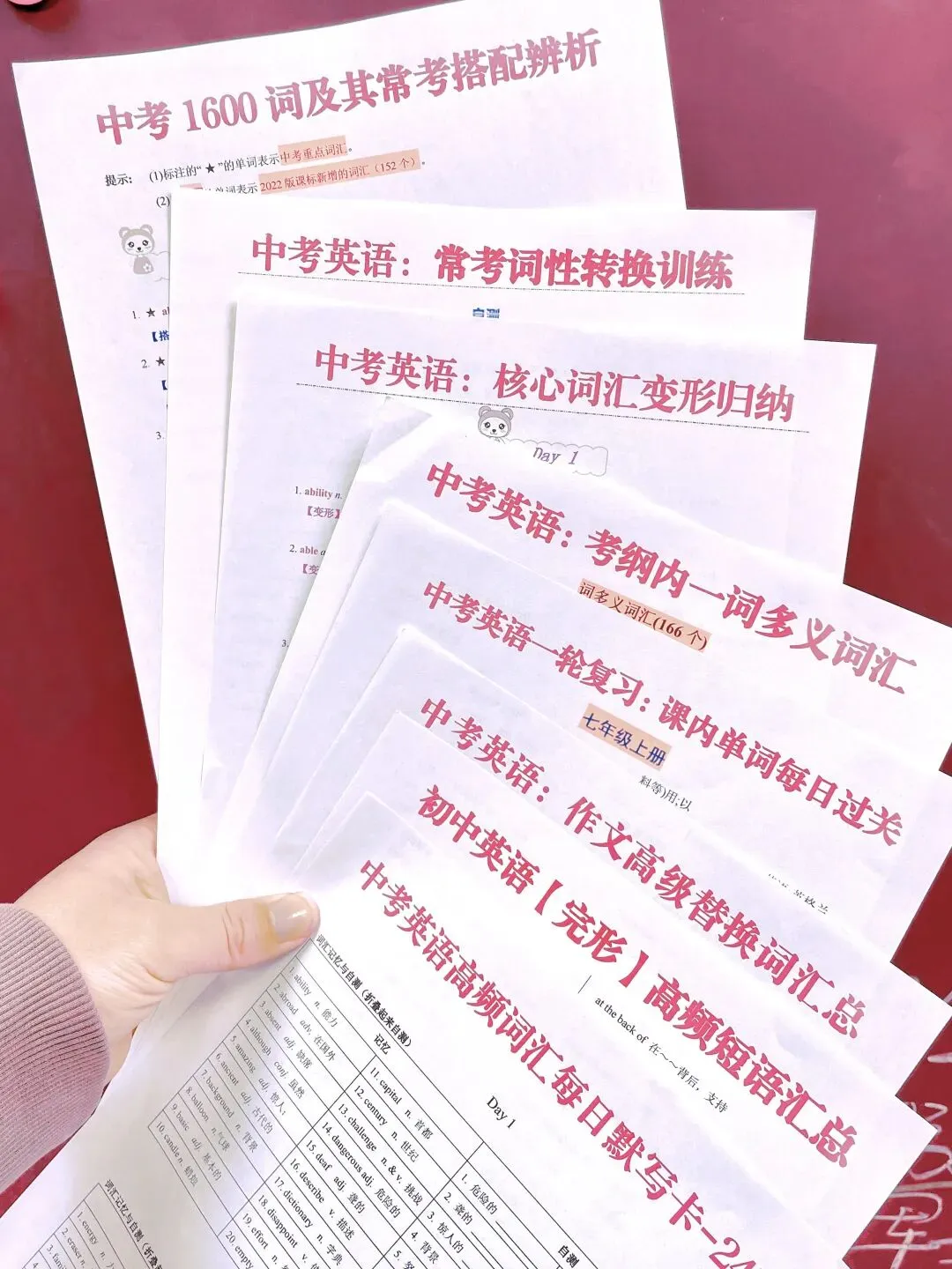 中考倒计时不到100天,各门学科冲刺规划 第9张