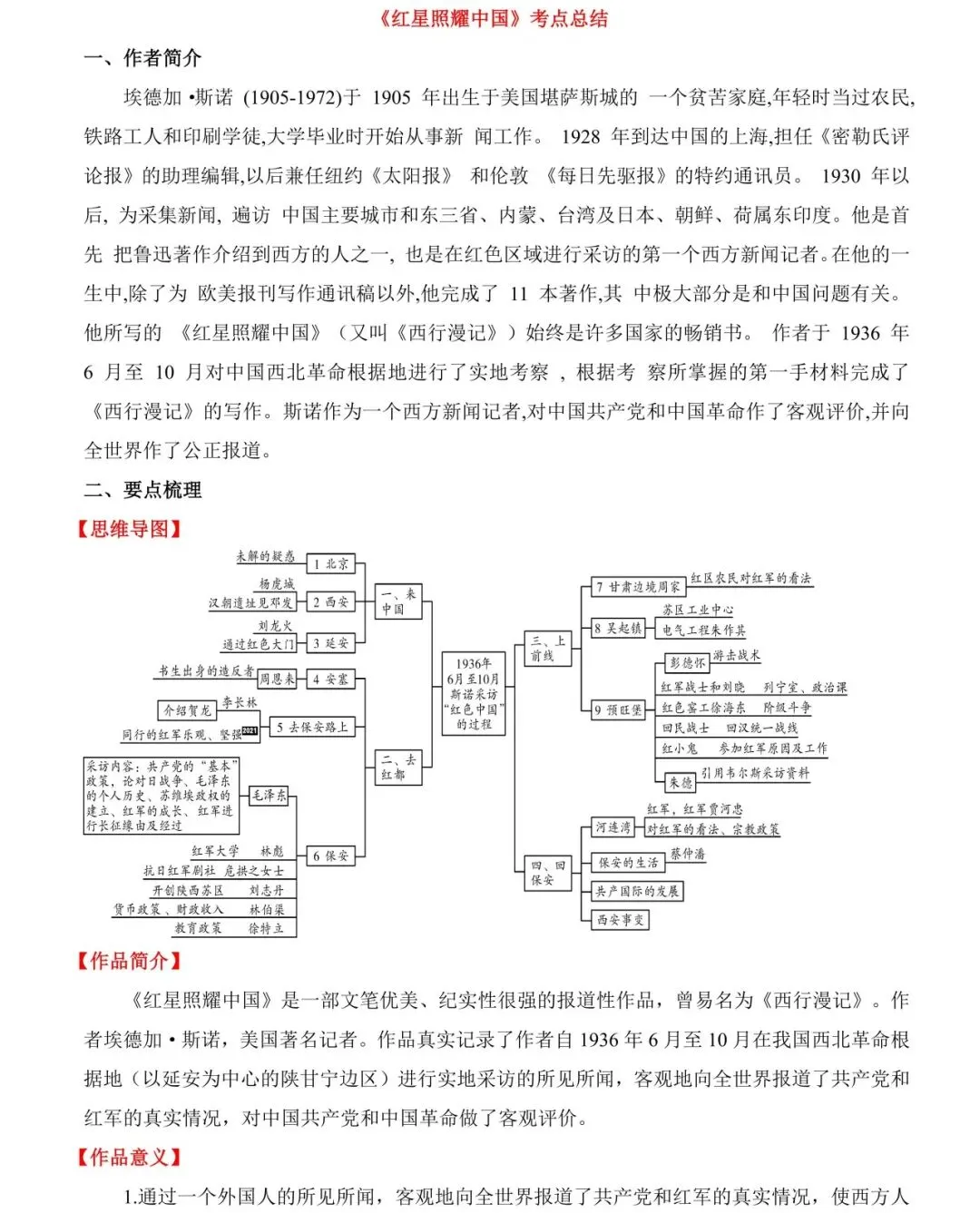 2026中考语文12本名著考点总结,可打印 快收藏 第36张