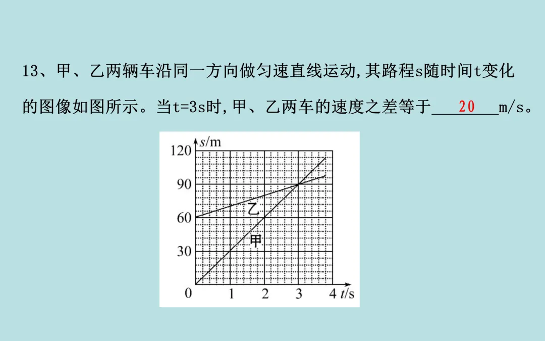 中考复习——第一章《机械运动》课件分享 第29张