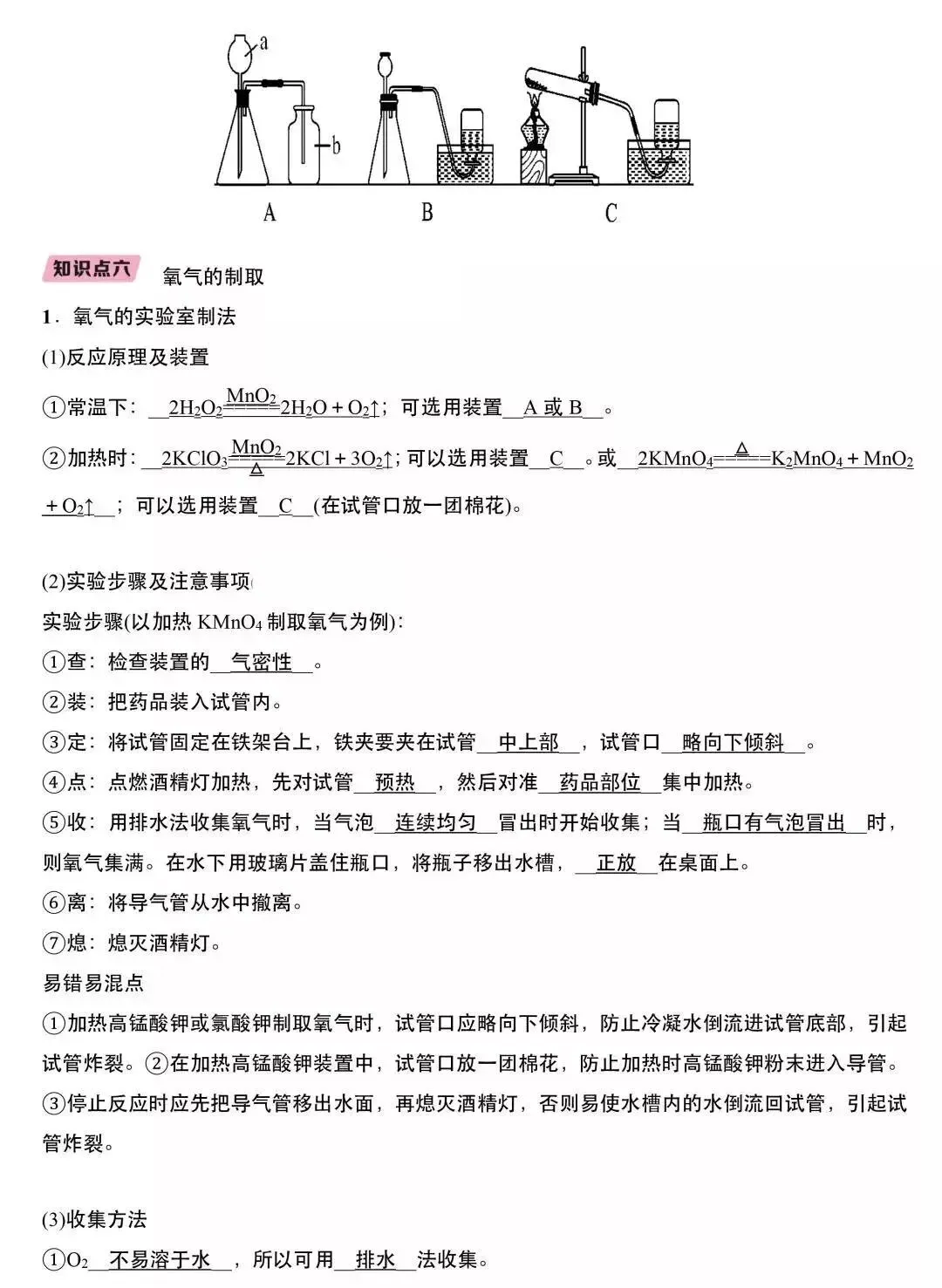 中考化学知识点 第9张