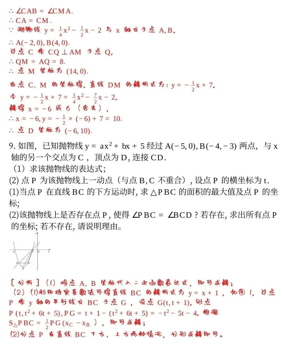 中考数学:二次函数8大题型‍,整理全了! 第12张