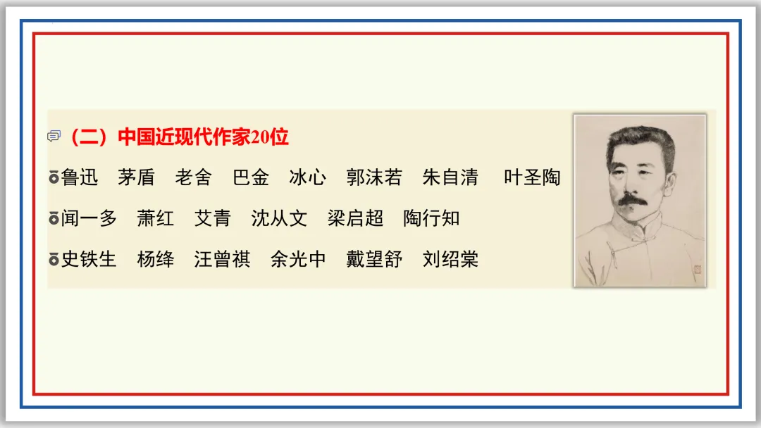 中考一轮10:文学文化常识(上)PPT 收藏版 第13张