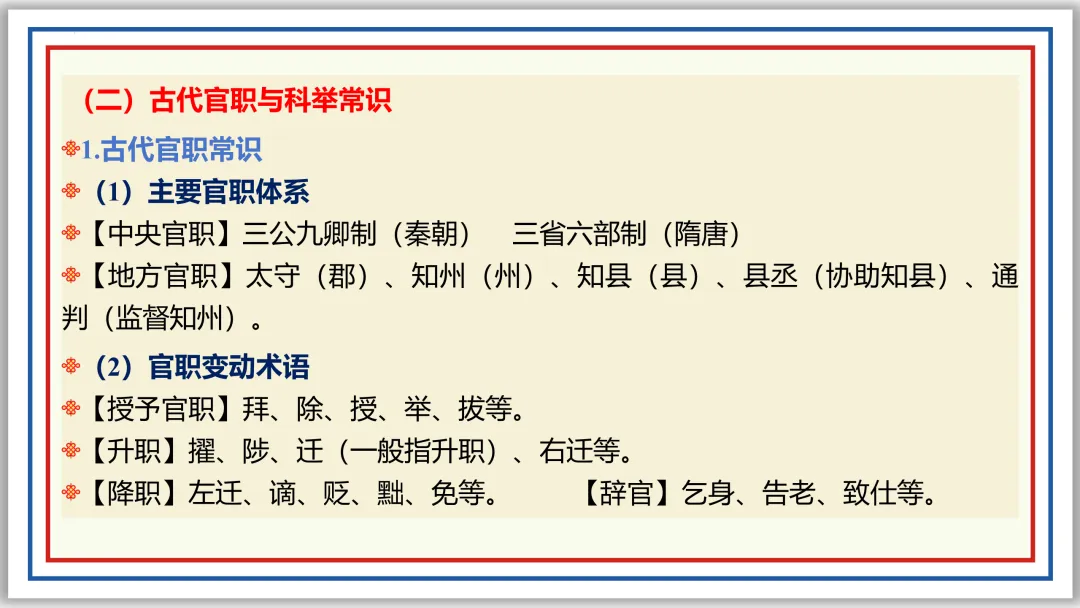 中考一轮10:文学文化常识(上)PPT 收藏版 第21张
