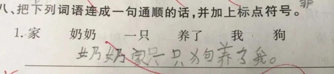 小学生0分试卷遭曝光,给我头笑掉了哈哈哈哈哈哈哈哈 第20张