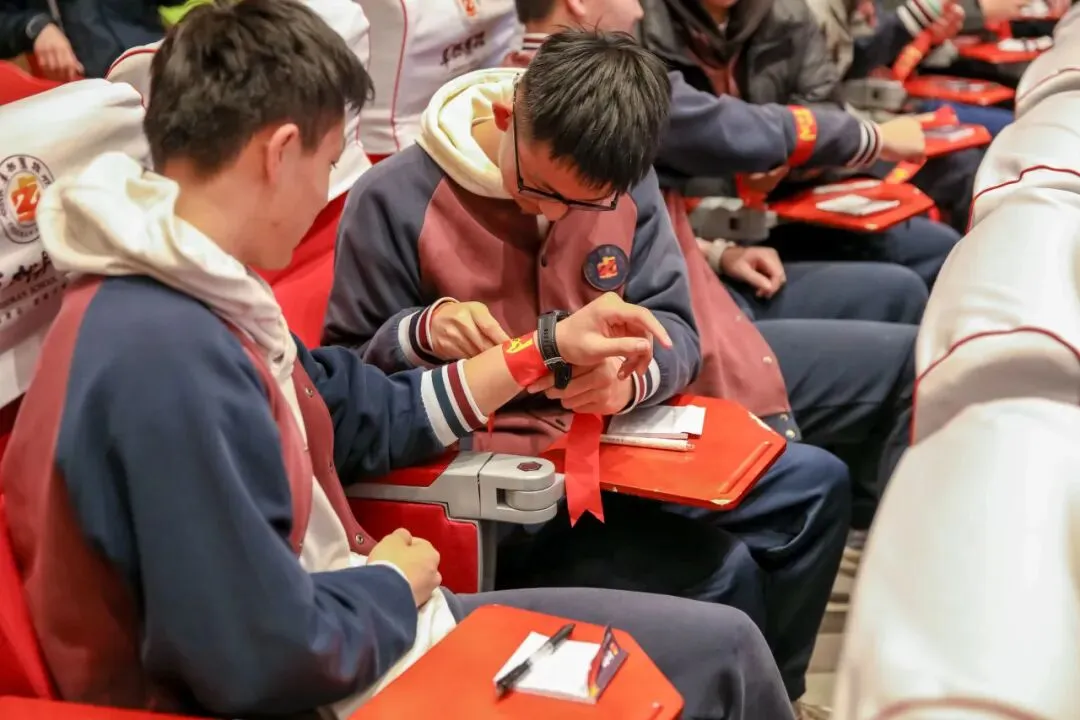 中考倒计时100天!今天,我们在卓然为梦想而战 第13张