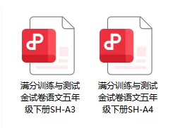 【A530语文】上海五年级(下)语文金试卷(新) 第6张
