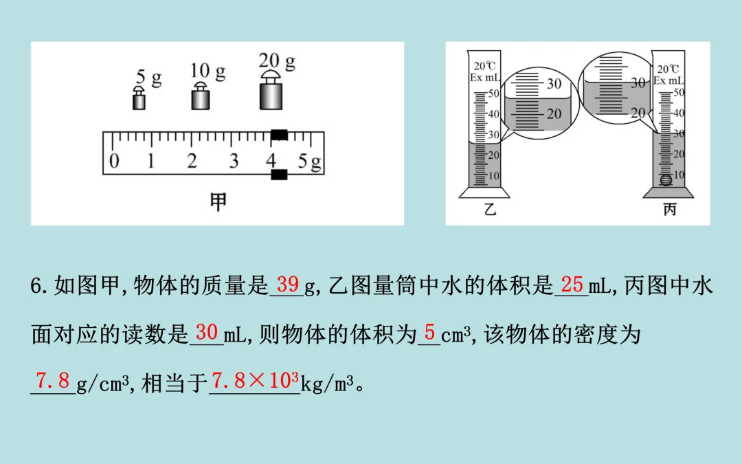 中考复习——第六章《质量与密度》课件分享 第20张