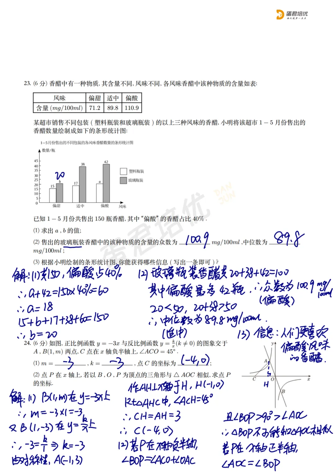 镇江 | 2023年中考数学试卷解析 第4张