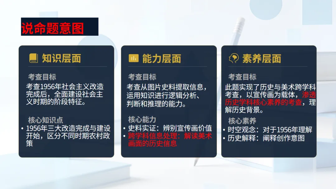 说题展示——以2025年安徽省中考历史试卷第10题为例 第4张