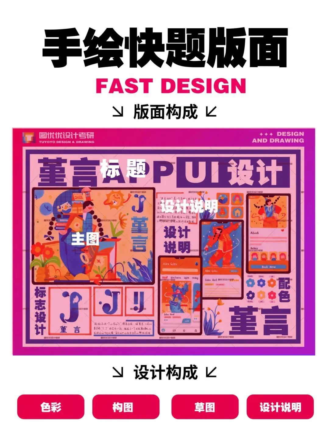 【图优优·真题解析】超详细!2026年天津理工大学聋人工学院视觉传达手绘解析,为你点亮指路明灯,不容错过! 第26张