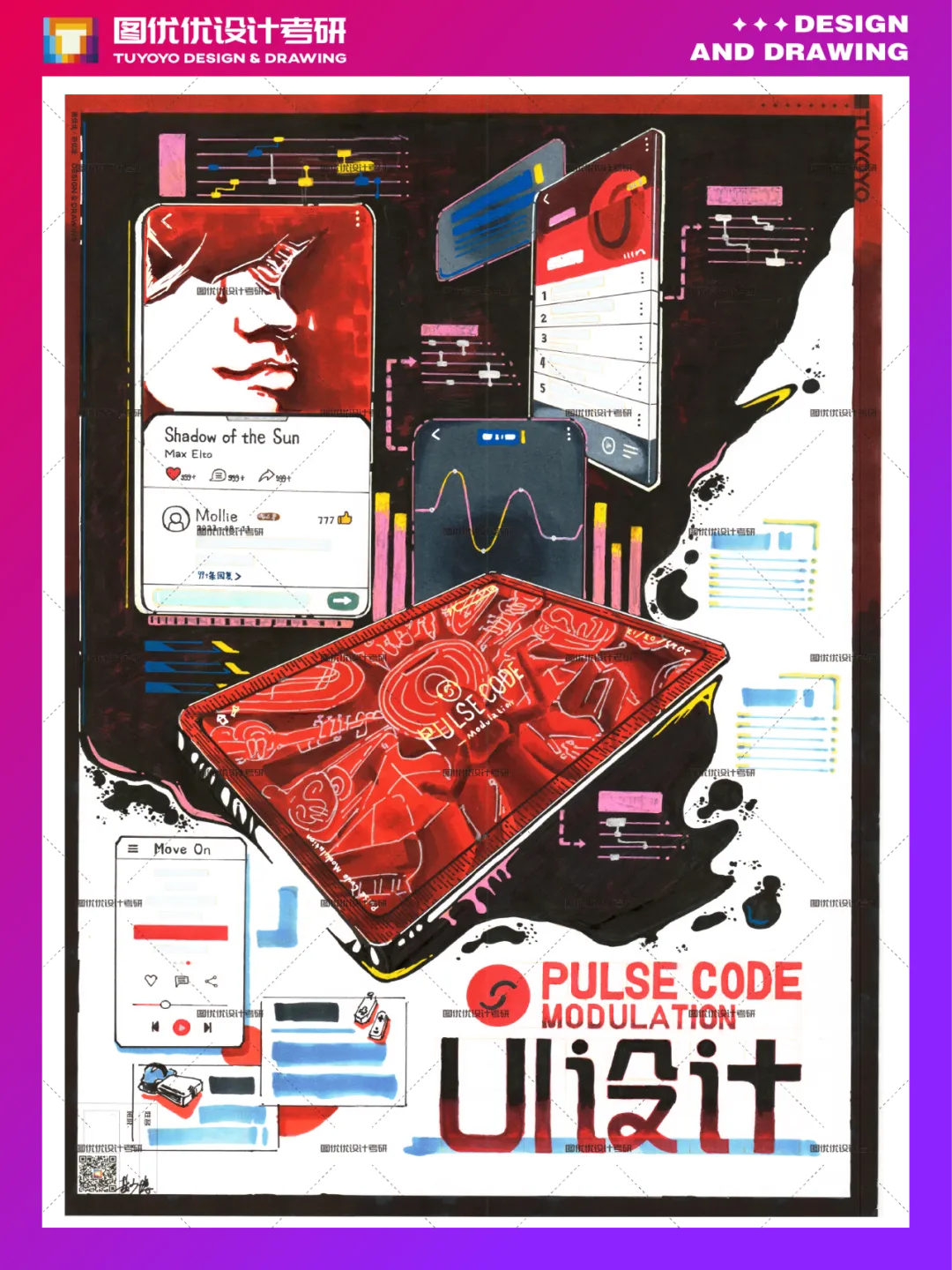 【图优优·真题解析】超详细!2026年天津理工大学聋人工学院视觉传达手绘解析,为你点亮指路明灯,不容错过! 第52张