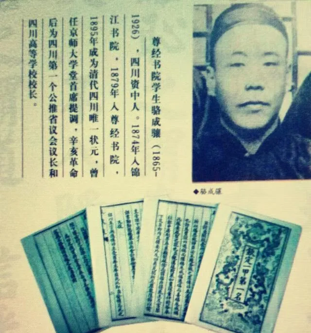 贫苦举子骆成骧,在殿试卷上写下八字,皇帝落泪:状元就是他 第4张