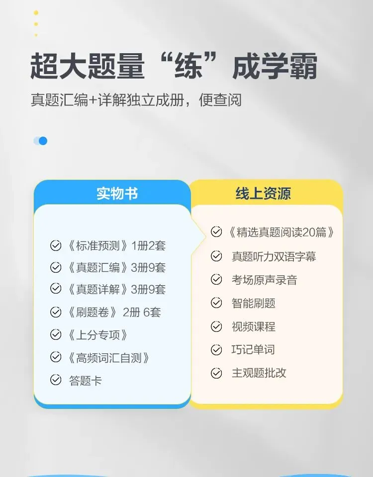 26年6月四六级备考!星火全套备考书,真题+专项+词汇一站式通关! 第7张