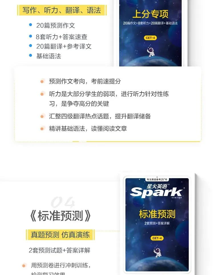 26年6月四六级备考!星火全套备考书,真题+专项+词汇一站式通关! 第10张