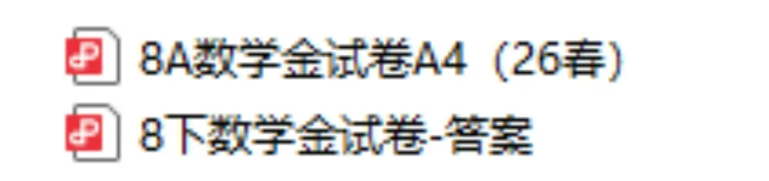 上海八年级下数学|【金试卷】满分训练测试及答案 第2张