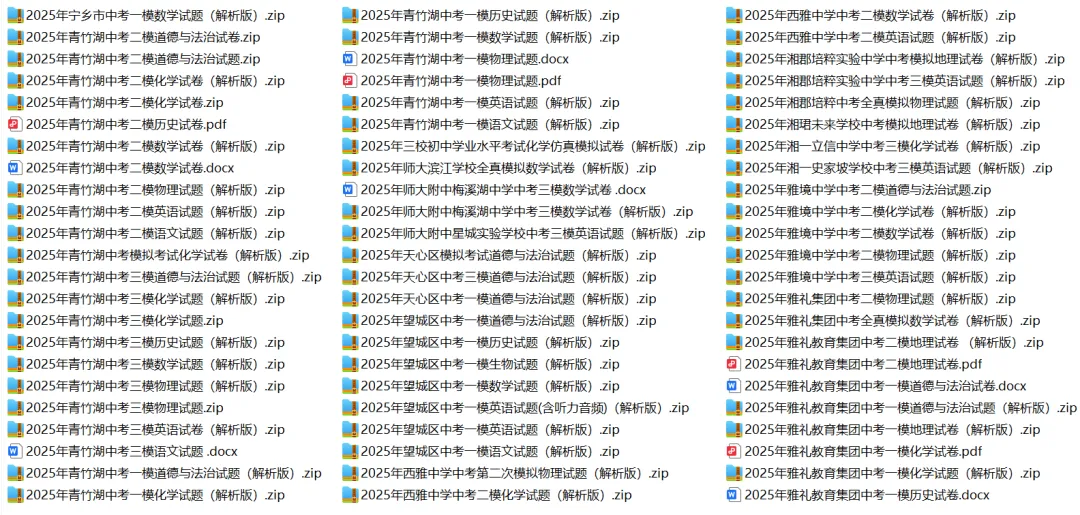 2025年长郡集团中考一模化学试卷及答案 第6张