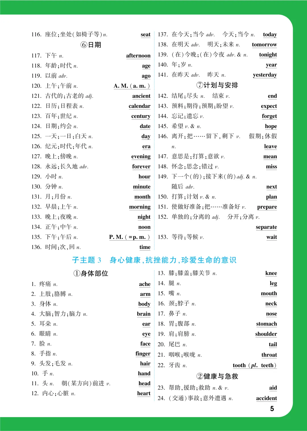 中考知识记背一本通 第66张