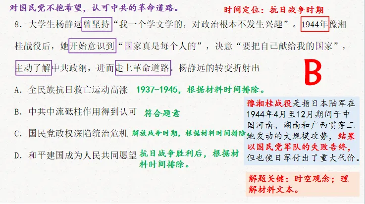 高考历史真题解析 | 2024年湖北卷 第12张